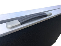 dog ramp in closed position with carry handle