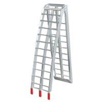 680kg 2.3m Aluminium Folding Loading Ramps - pair