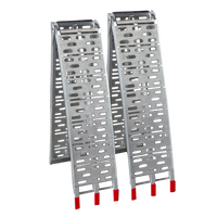 460kg 2.3m Aluminium Folding Loading Ramp - Pair