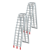680kg 2.3m Aluminium Folding Loading Ramps - pair