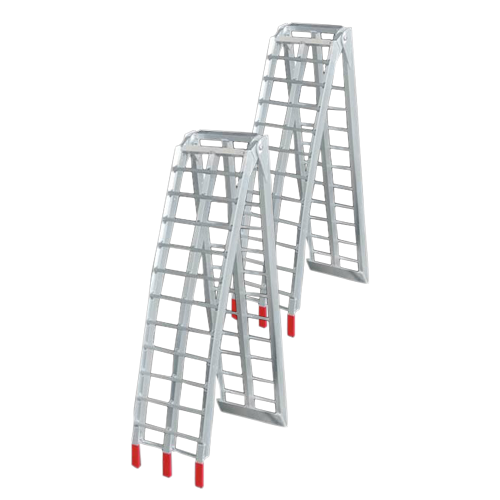 680kg 2.3m Aluminium Folding Loading Ramps - pair