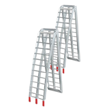 Pair of 2.3M ALUMINIUM FOLDING LOADING RAMP - 680KG