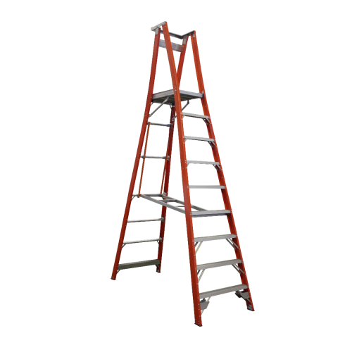 Fiberglass Platform Ladder - Indalex Pro Series