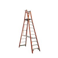 Fiberglass Platform Ladder - Indalex Pro Series