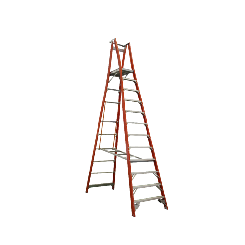 Fiberglass Platform Ladder - Indalex Pro Series