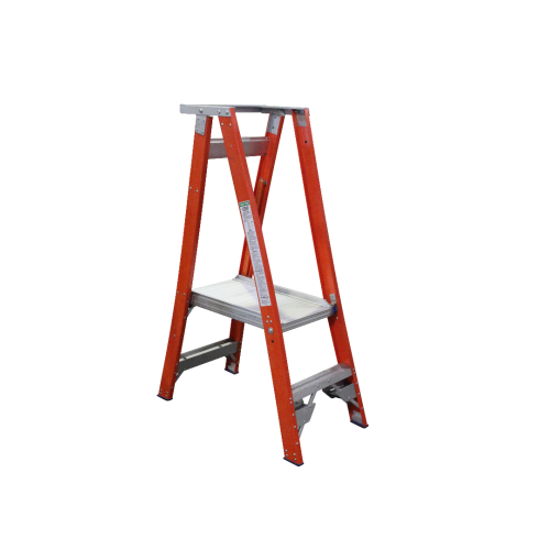 Fiberglass Platform Ladder - Indalex Pro Series
