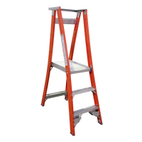 Fiberglass Platform Ladder - Indalex Pro Series