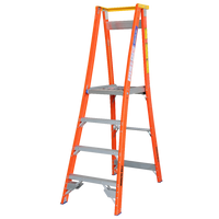 Fiberglass Platform Ladder - Indalex Pro Series