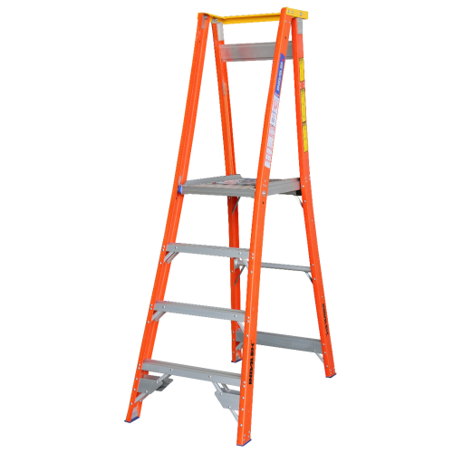 Fiberglass Platform Ladder - Indalex Pro Series