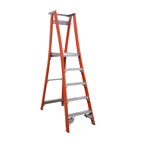 Fiberglass Platform Ladder - Indalex Pro Series