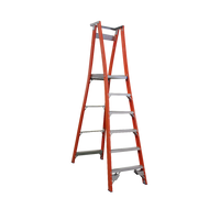 Fiberglass Platform Ladder - Indalex Pro Series