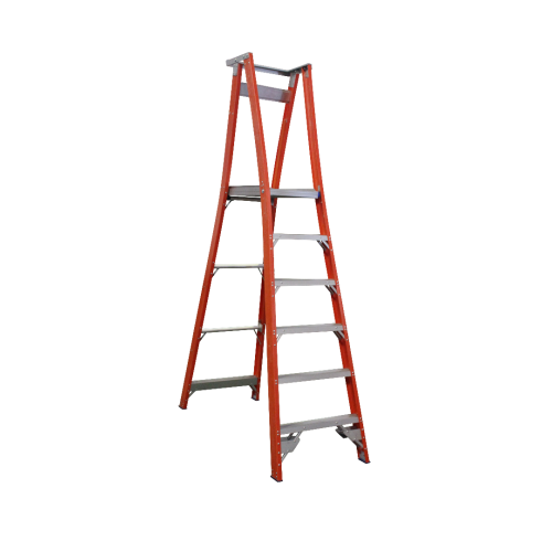 Fiberglass Platform Ladder - Indalex Pro Series