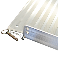 Folding Aluminum Wheelchair Ramp With Locking Pin