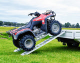 Sureweld ATV Ramps - 450kg 2.1m Aluminium Loading Ramps