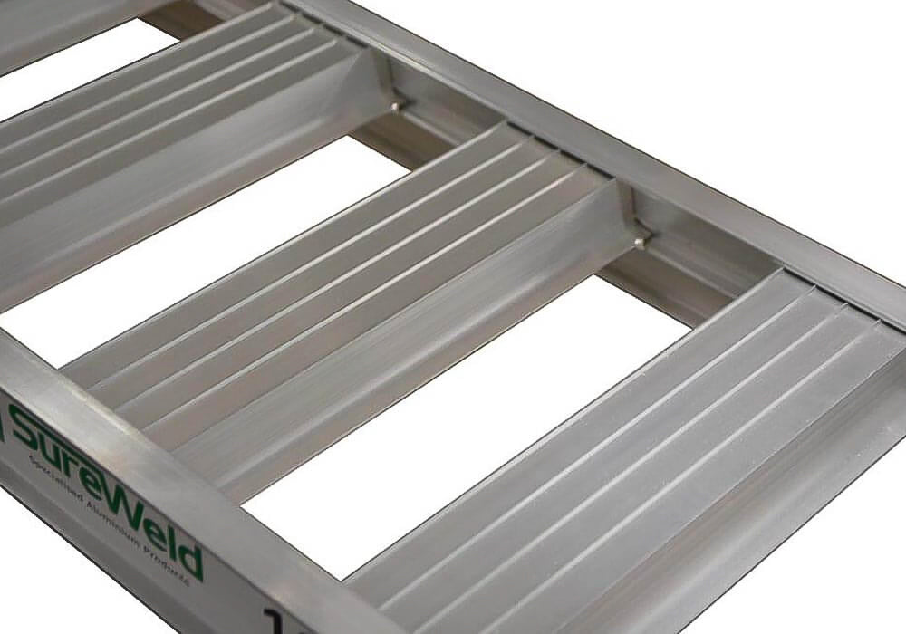Sureweld ATV Ramps - 450kg 2.1m Aluminium Loading Ramps
