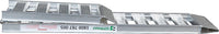Sureweld Curved Folding Mower Ramps - 450kg 2.1m Aluminium Loading Ramps (Pair)