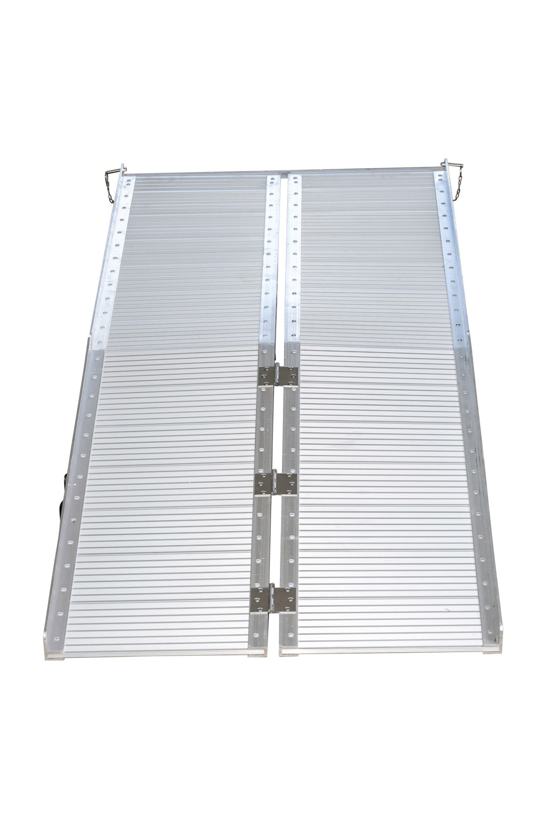 2.1m Dual Folding Aluminium Wheelchair Ramp - 270kg capacity