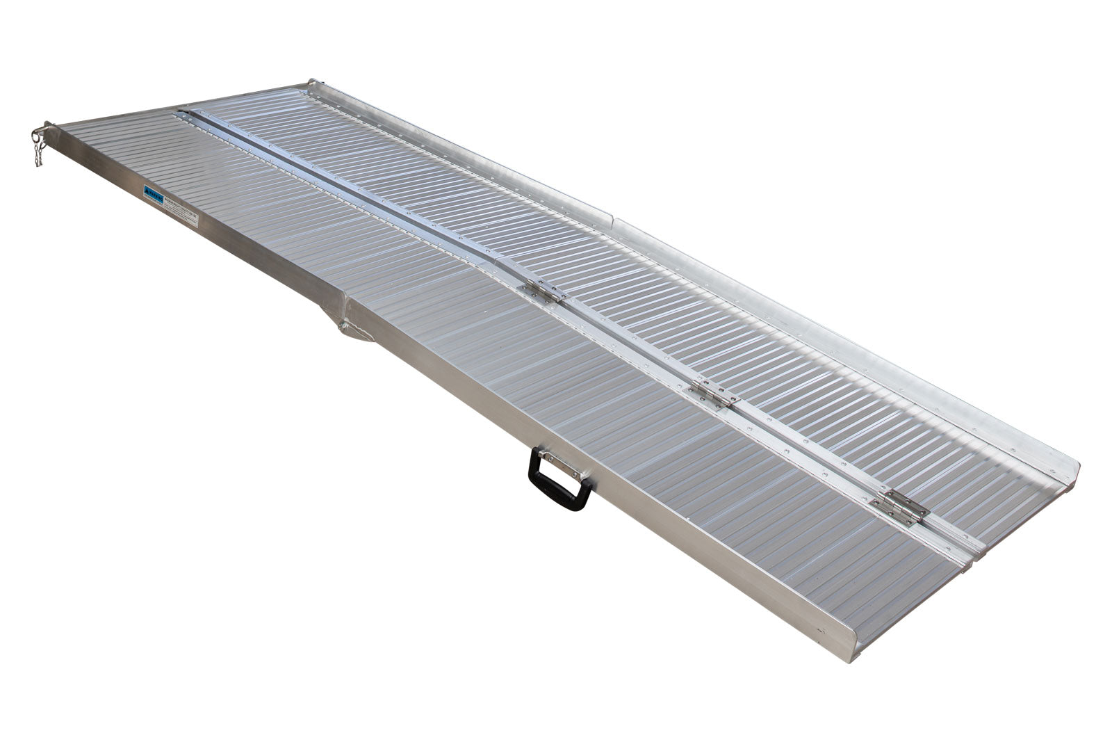 2.1m Dual Folding Aluminium Wheelchair Ramp - 270kg capacity