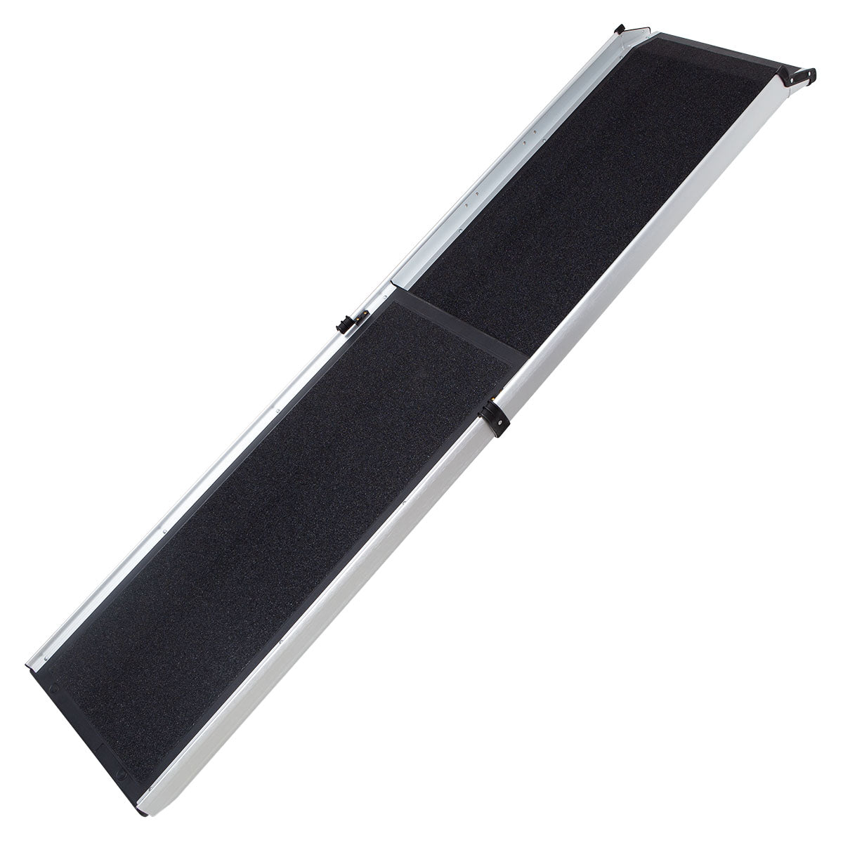 Dog Ramp for Car boot, showing dog walking up ramp into SUV
