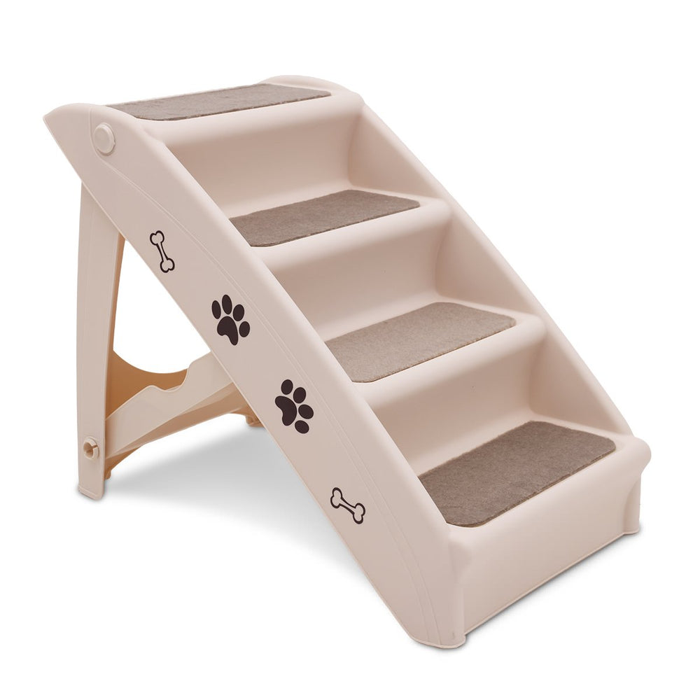Folding Pet Stairs - 50cm Dog/cat stairs - Pink