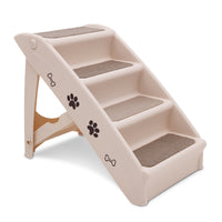 Folding Pet Stairs - 50cm Dog/cat stairs - Pink