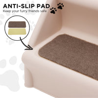 Folding Pet Stairs - 50cm Dog/cat stairs - Pink