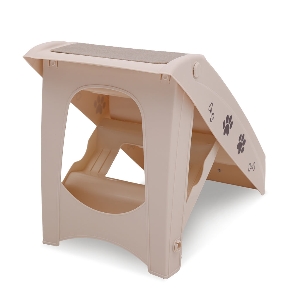 Folding Pet Stairs - 50cm Dog/cat stairs - Pink