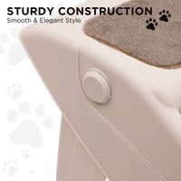 Folding Pet Stairs - 50cm Dog/cat stairs - Pink